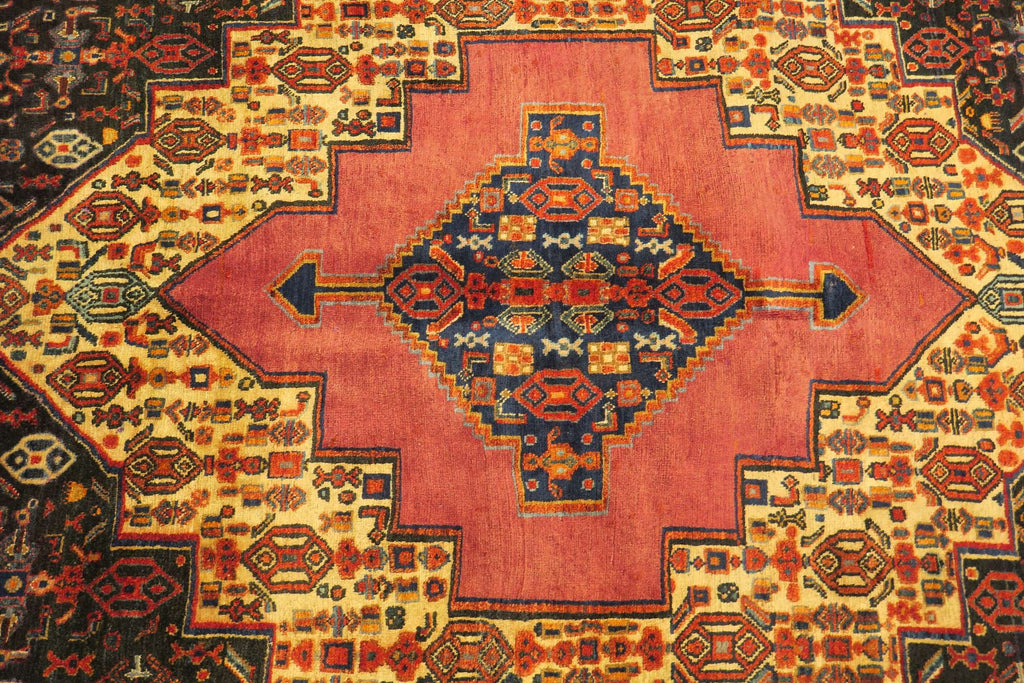 4'1'' x 5'2'' Persian Sanandaj Rug