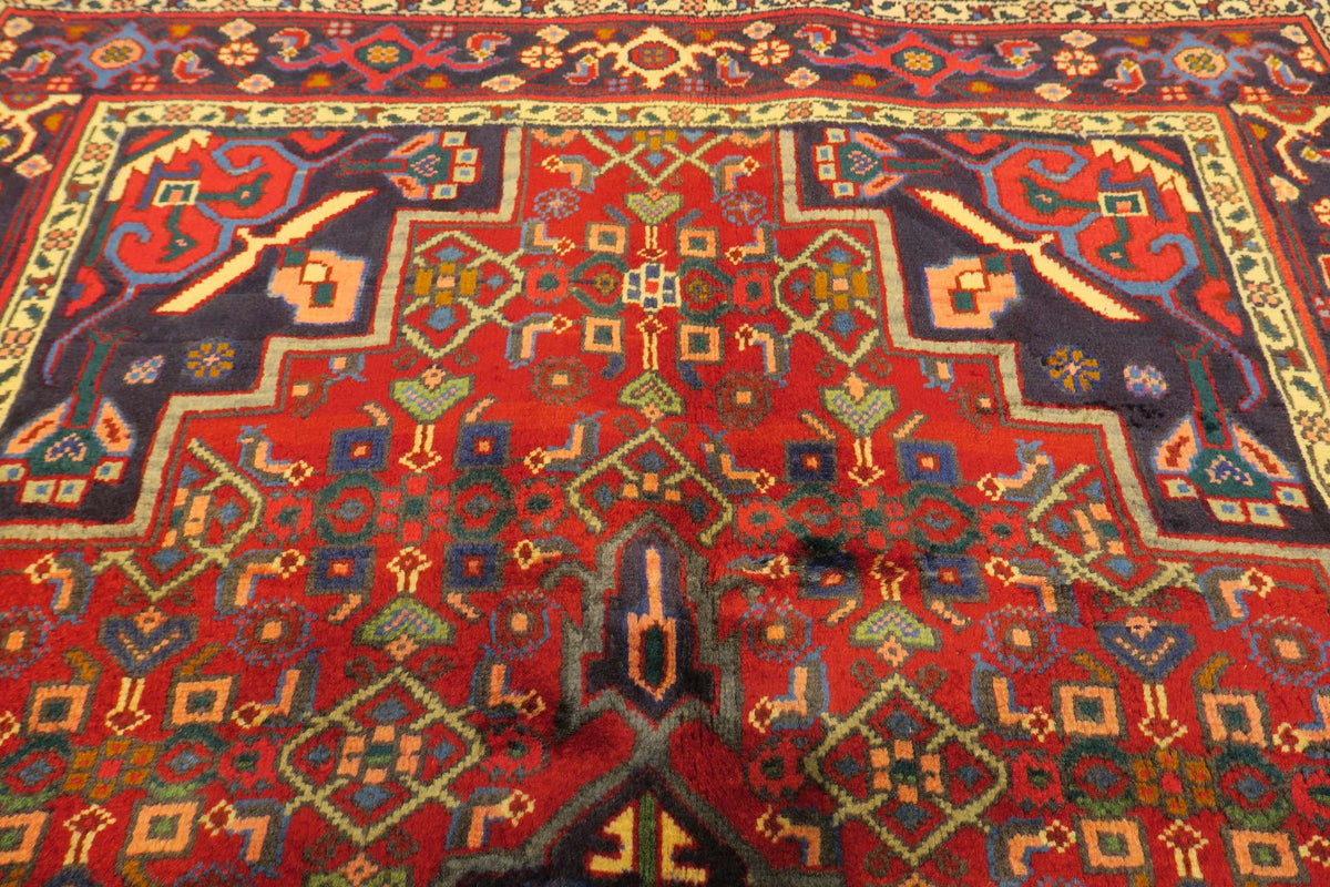 3'4'' x 5'2'' Persian Zanjan Rug