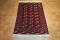 4'9'' x 3'5'' Persian Turkeman Rug