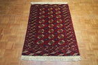 4'9'' x 3'5'' Persian Turkeman Rug