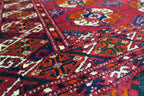4'9'' x 3'5'' Persian Turkeman Rug