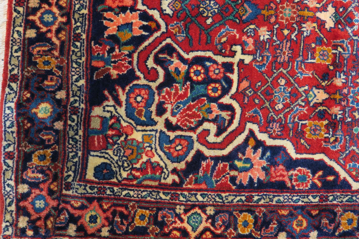 3'5'' x 5'3'' Persian Zanjan Rug