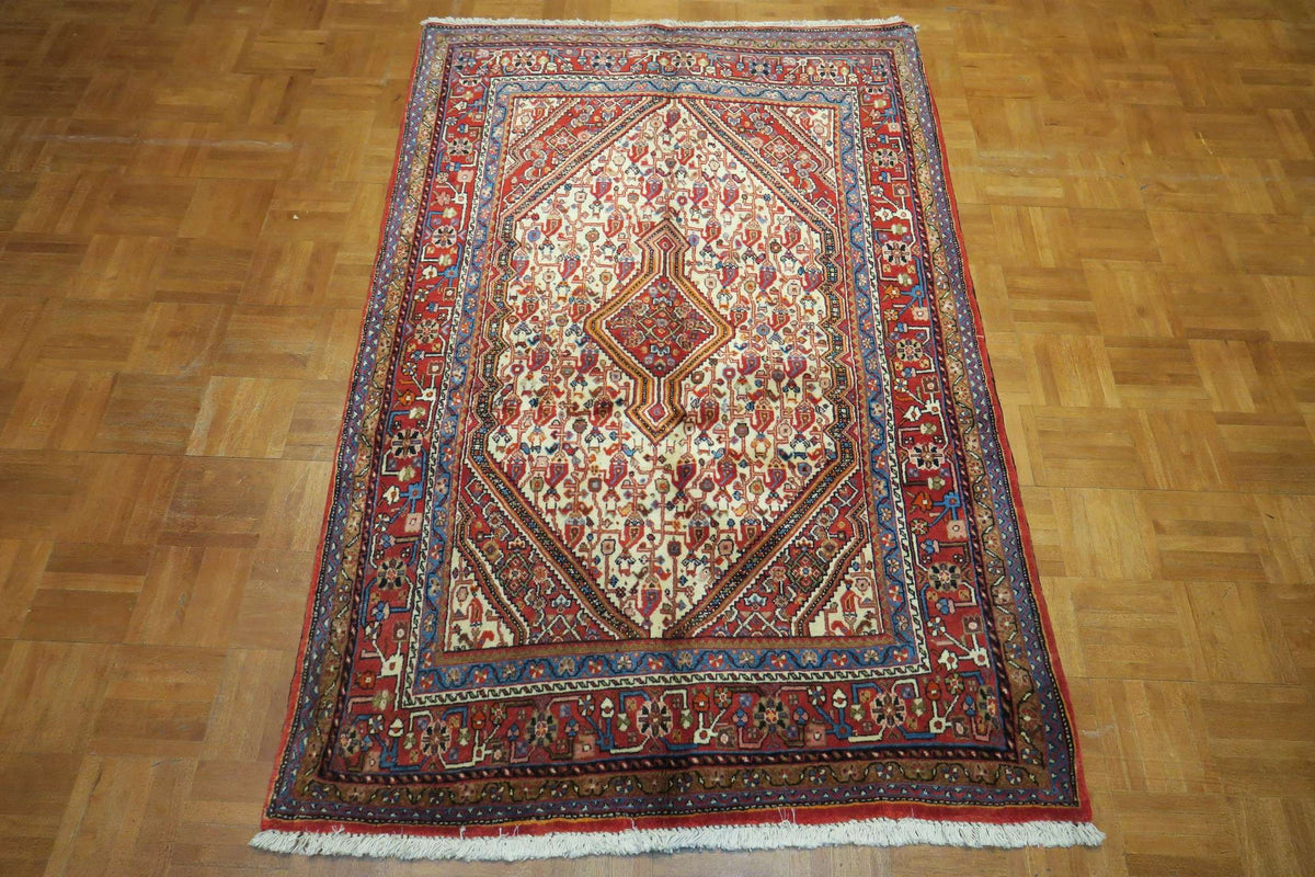 3'6'' x 5'4'' Persian Jozan Rug