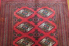 3'2'' x 4'8'' Persian Turkeman Rug