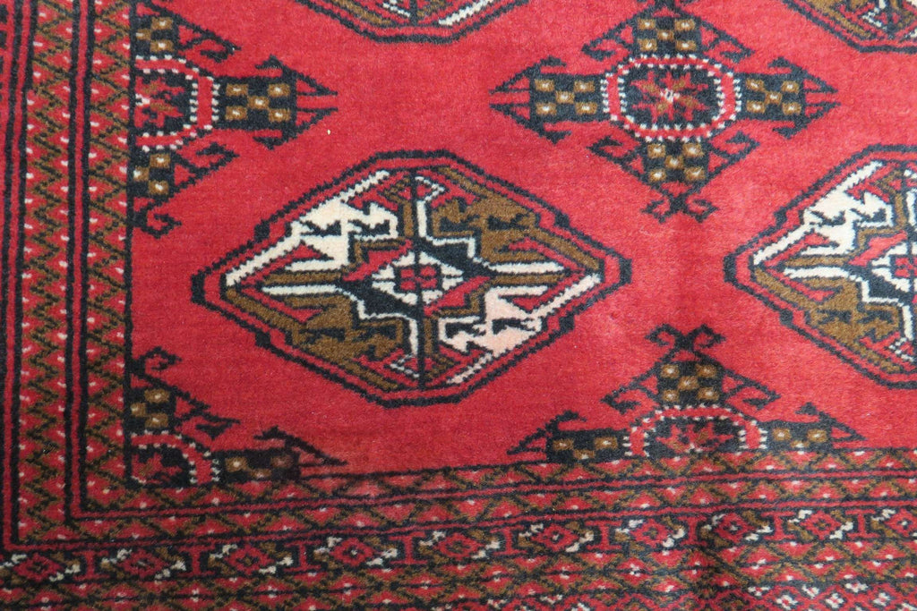 3'2'' x 4'8'' Persian Turkeman Rug