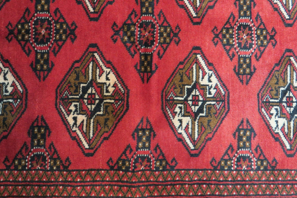 3'2'' x 4'8'' Persian Turkeman Rug