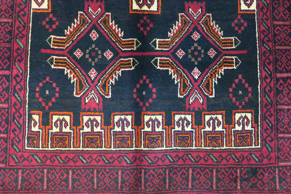 3'3'' x 6'2'' Persian Baluch Rug