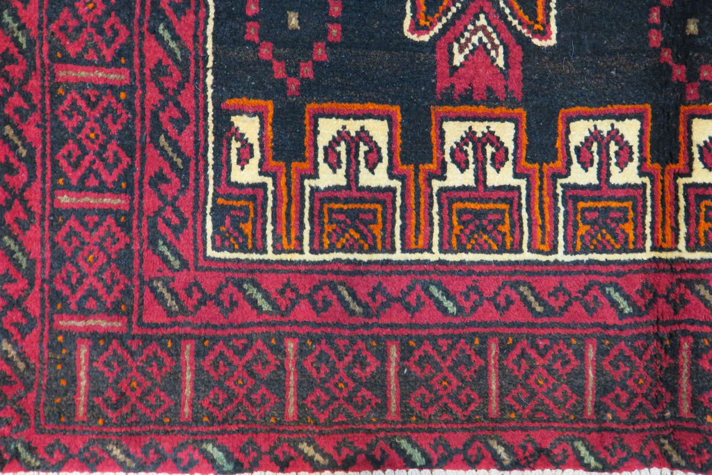 3'3'' x 6'2'' Persian Baluch Rug