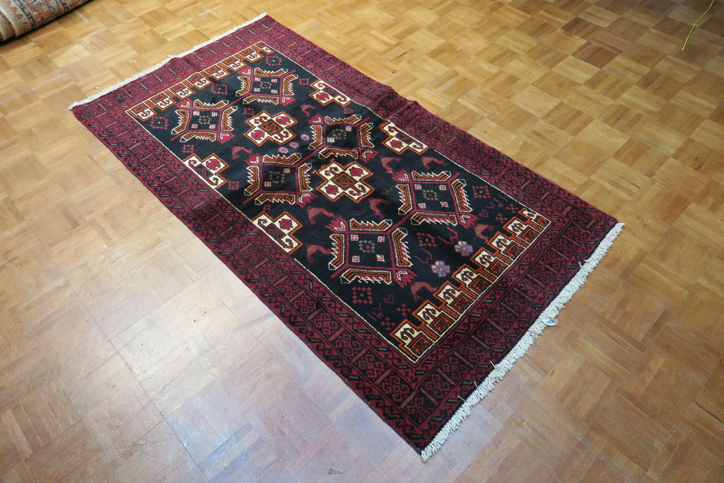 3'3'' x 6'2'' Persian Baluch Rug