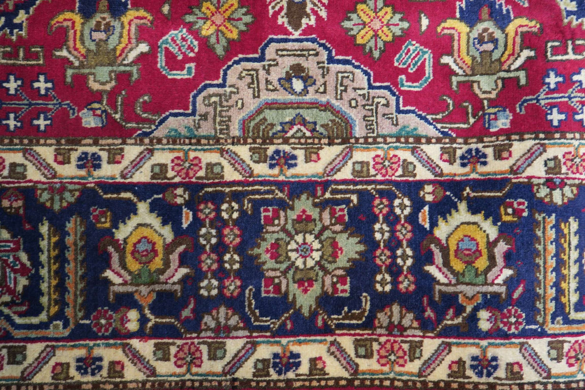6'6'' x 9'2'' Persian Tabriz Rug