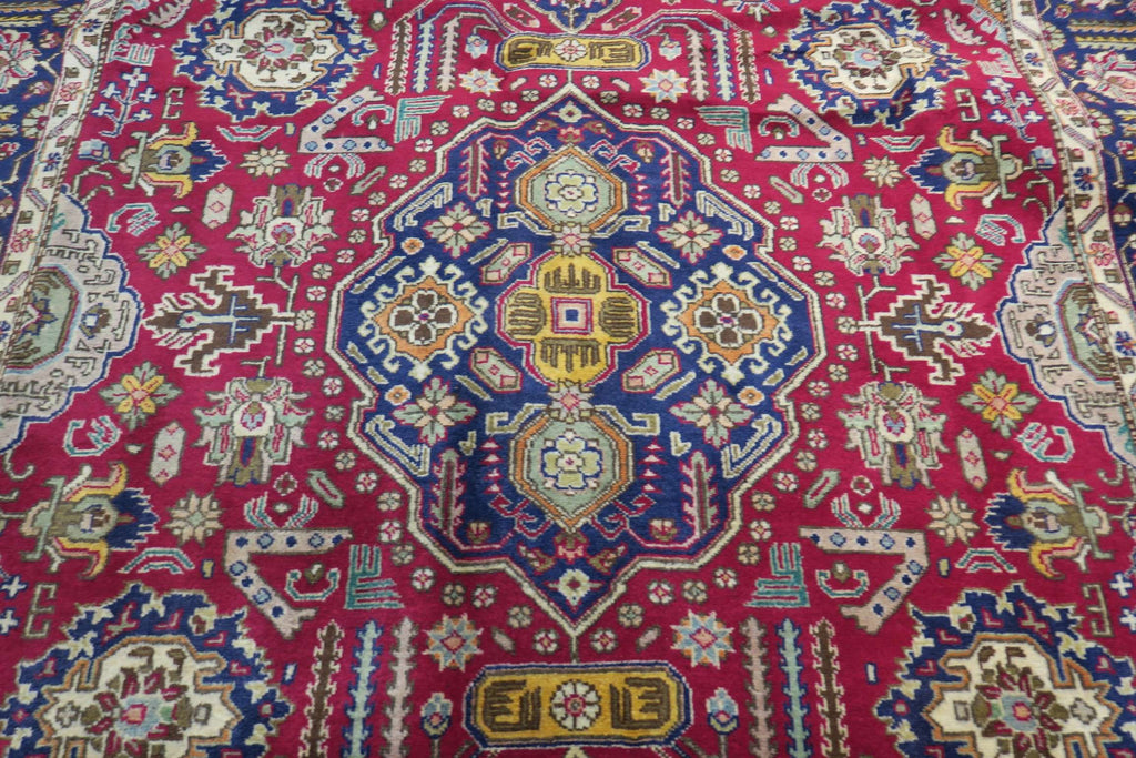 6'6'' x 9'2'' Persian Tabriz Rug
