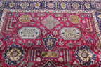 6'6'' x 9'2'' Persian Tabriz Rug