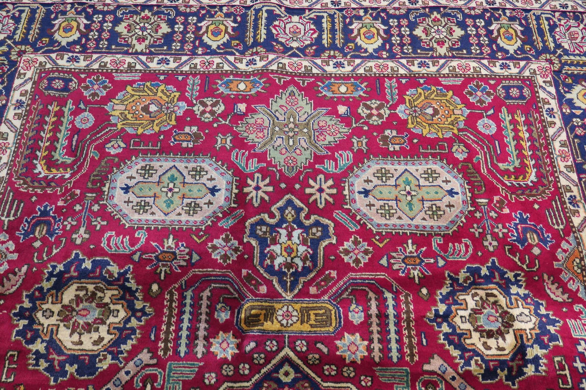 6'6'' x 9'2'' Persian Tabriz Rug