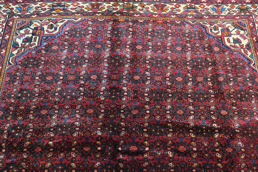 6'9'' x 10'4'' Persian Hamadan Rug