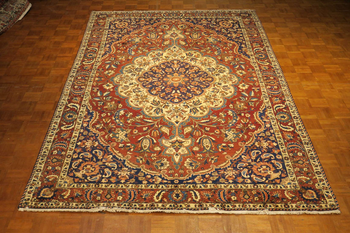 6'9'' x 11'1'' Persian Bakhtiar Rug