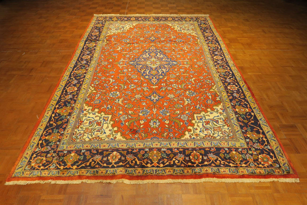 6'8'' x 10'2'' Persian Golpayegan Rug