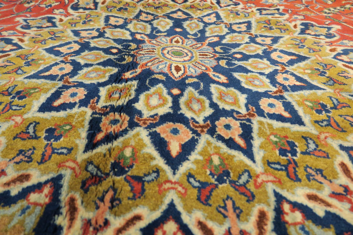 3'6'' x 5'1'' Persian Sarouk Rug