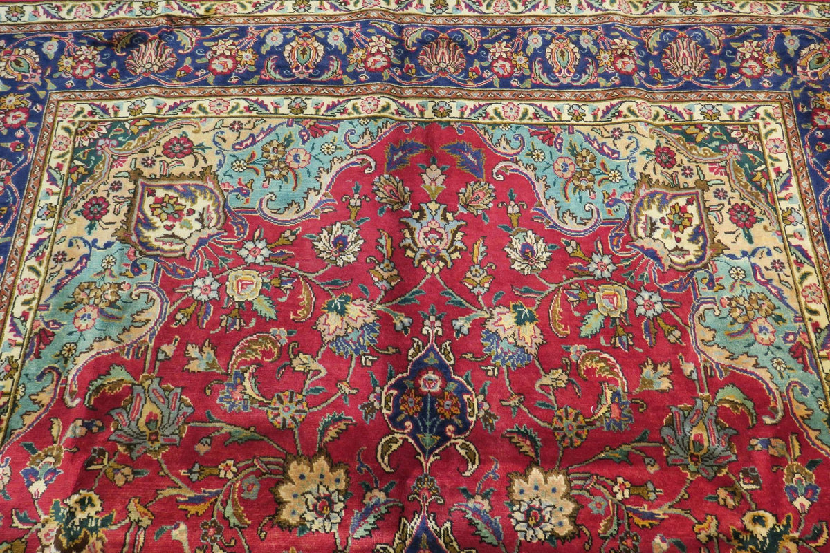 7'6'' x 11'1'' Persian Tabriz Rug