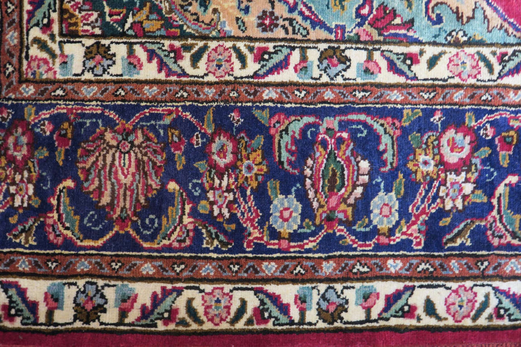 7'6'' x 11'1'' Persian Tabriz Rug