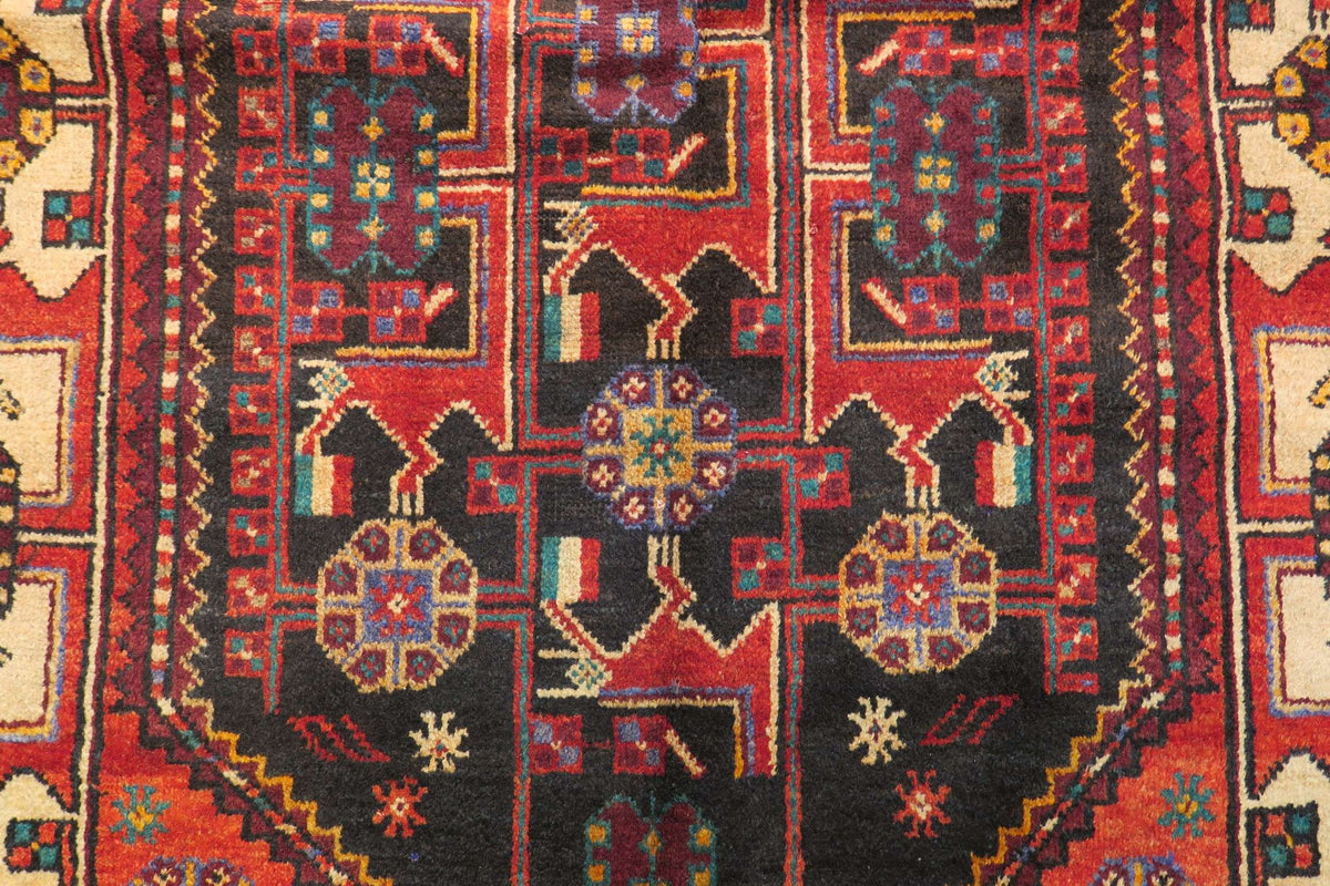 3'5'' x 6'9'' Persian Baluch Rug