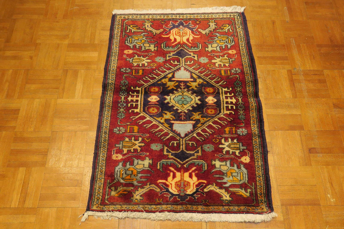 2'2'' x 3'4'' Persian Ardabil Rug