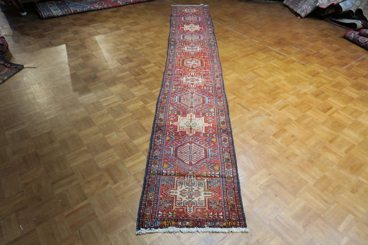 2'1'' x 12'6'' Persian Karaja Rug
