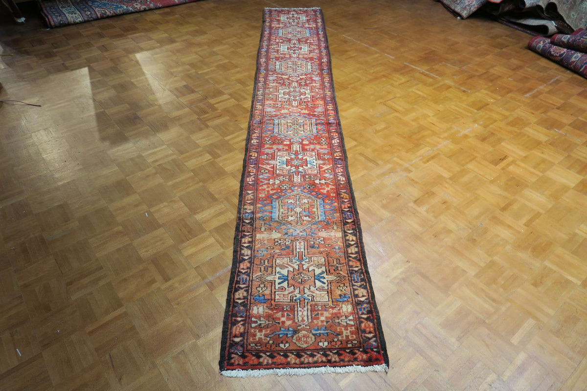 2'1'' x 12'6'' Persian Karaja Rug
