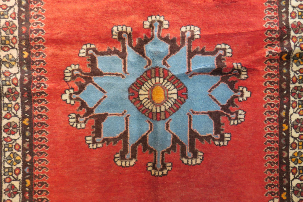 3'6'' x 5'2'' Persian Hamadan Rug