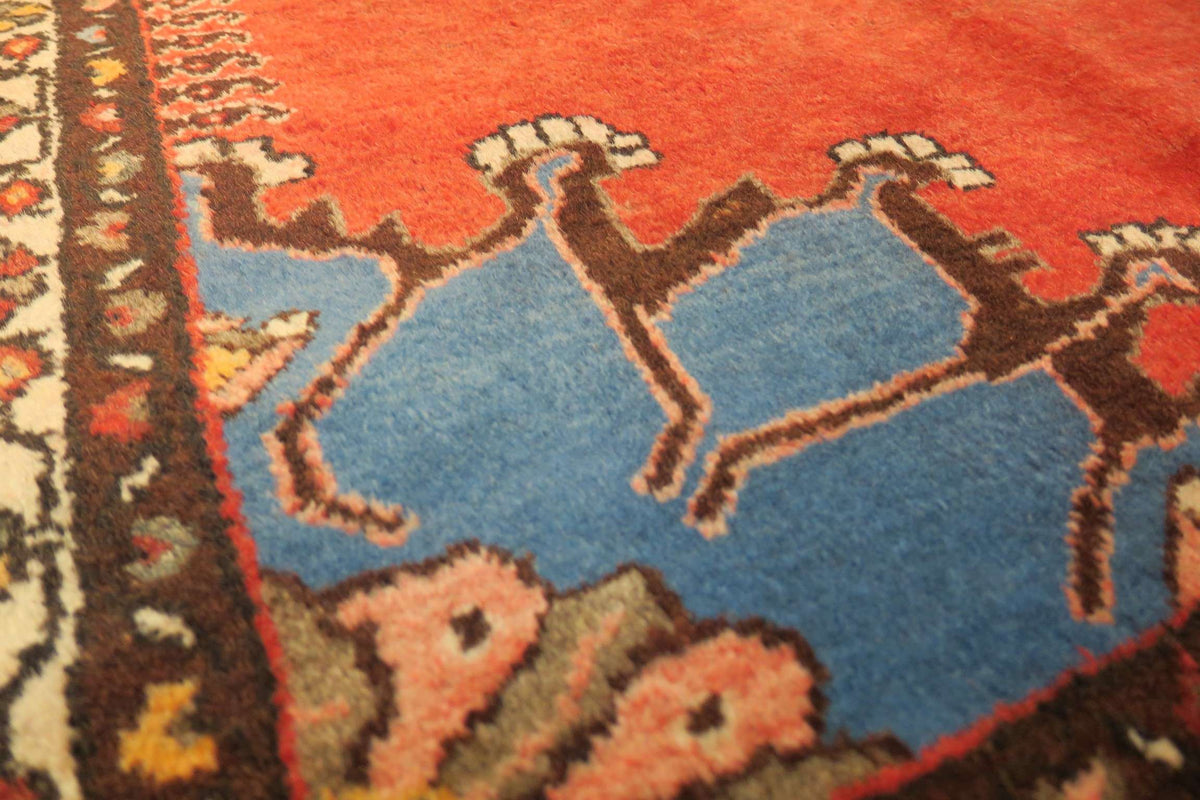 3'6'' x 5'2'' Persian Hamadan Rug