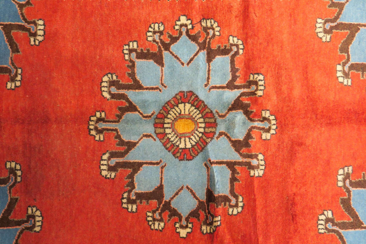3'6'' x 5'2'' Persian Hamadan Rug