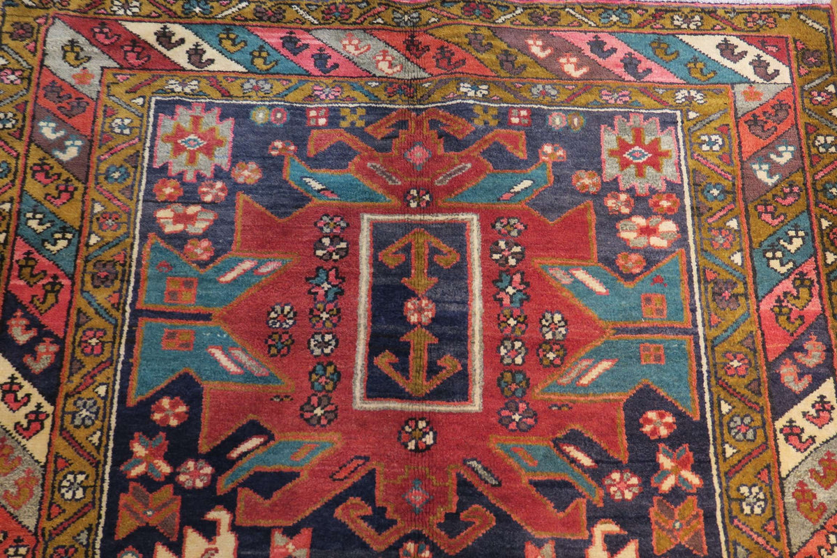 3'7'' x 10'2'' Persian Ardabil Rug