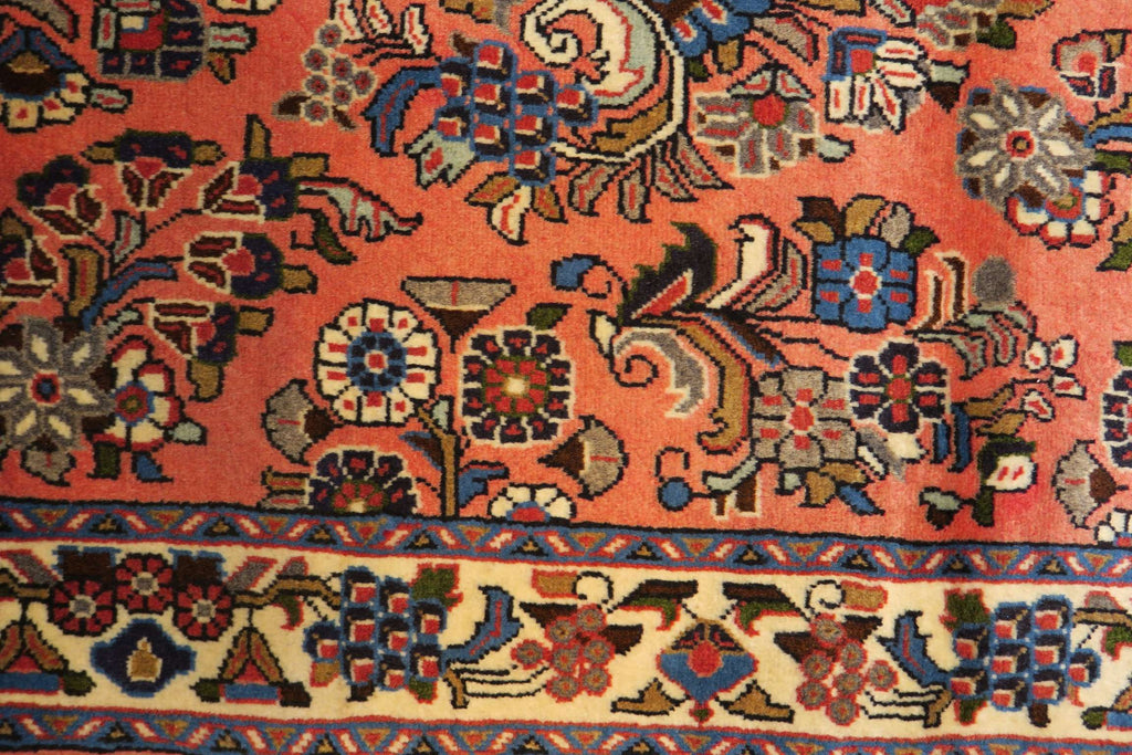 2'7'' x 7'5'' Persian Sarouk Rug