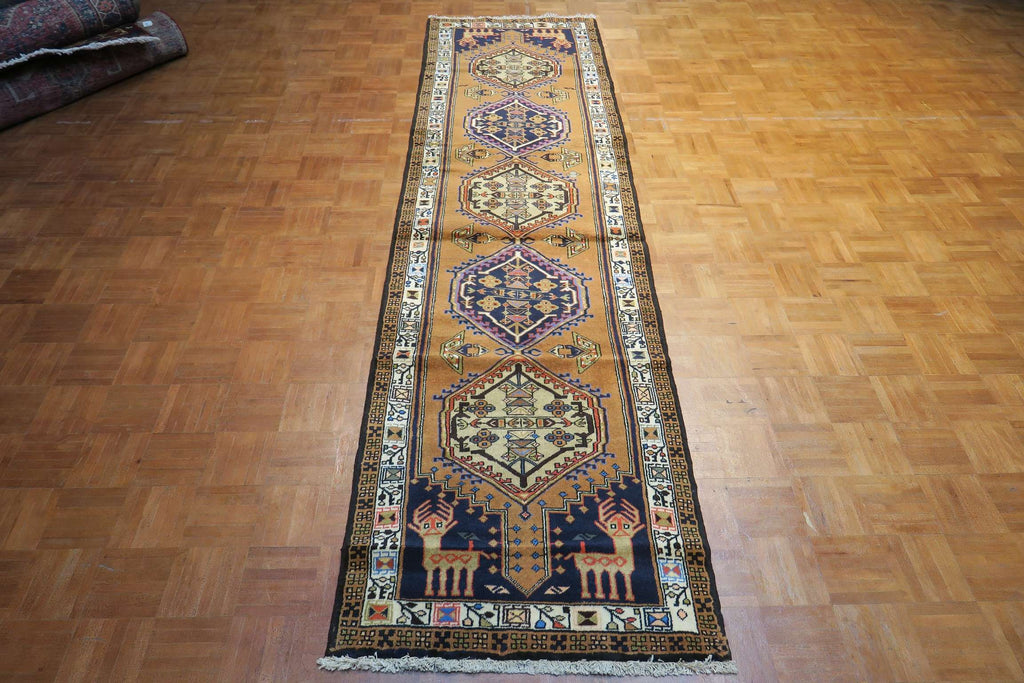 2'6'' x 9'7'' Persian Ardabil Rug