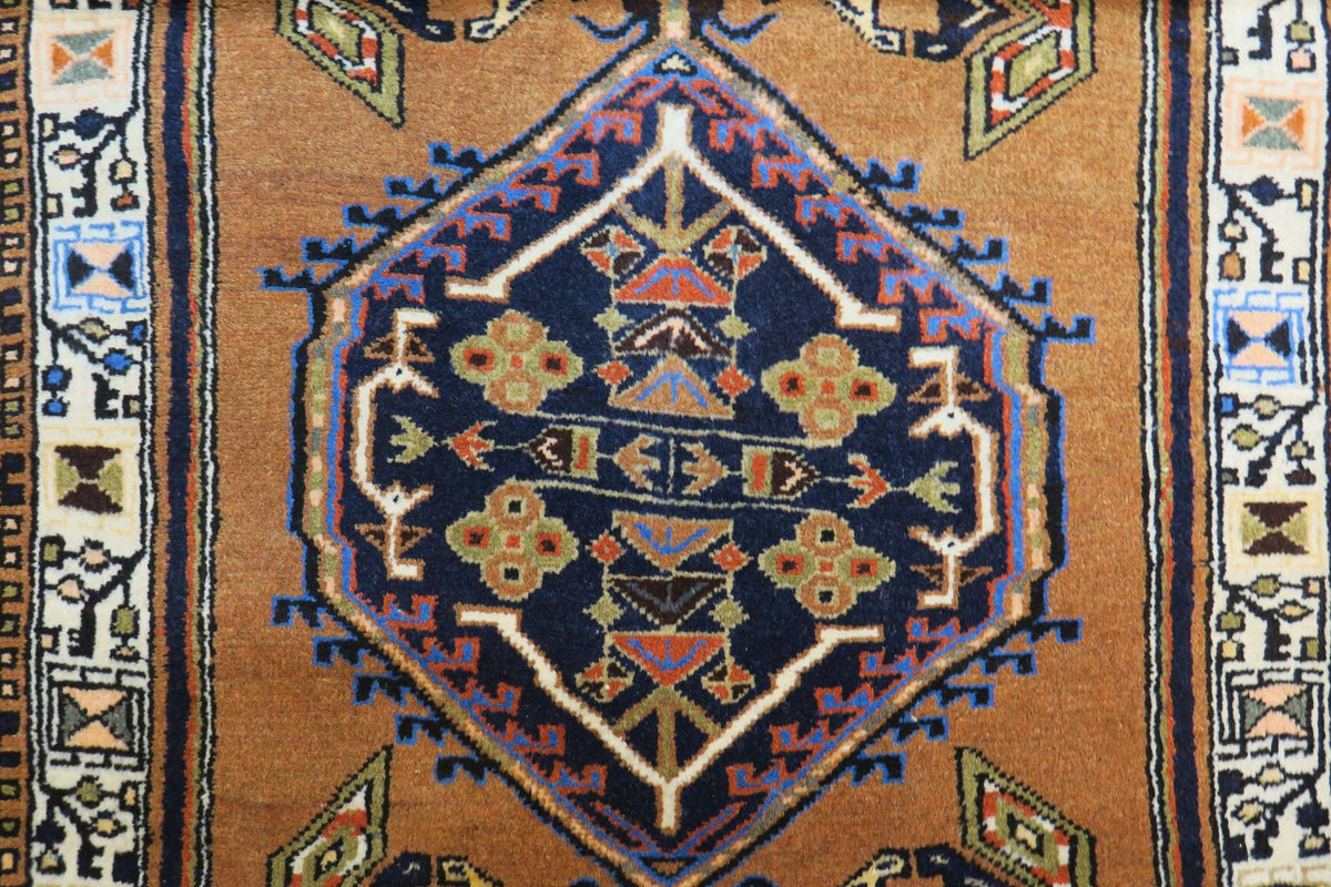 2'6'' x 9'7'' Persian Ardabil Rug