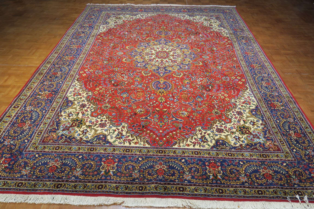 8'4'' x 12'1'' Persian Tabriz Rug