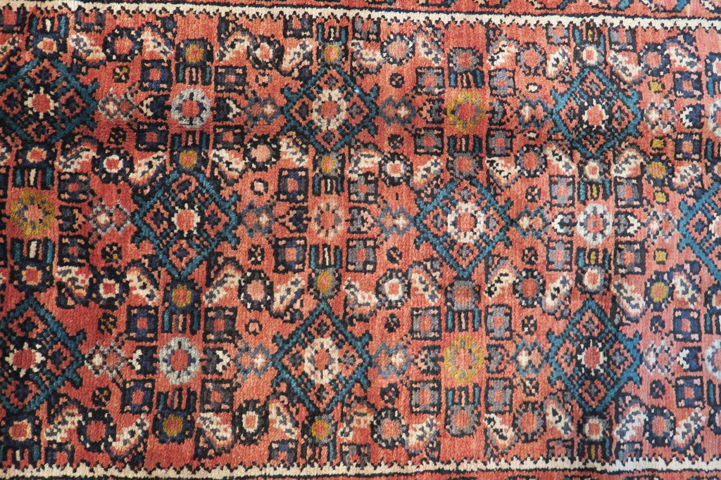 2'7'' x 11'1'' Persian Hamadan Rug