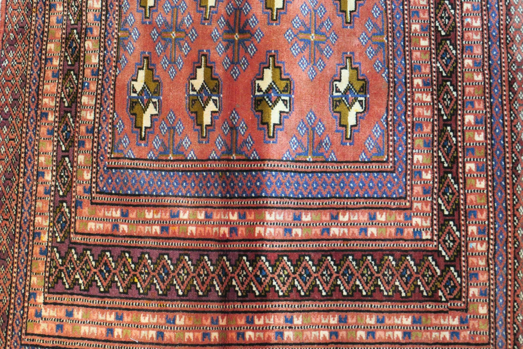 3'7'' x 2'0'' Persian Turkeman Rug