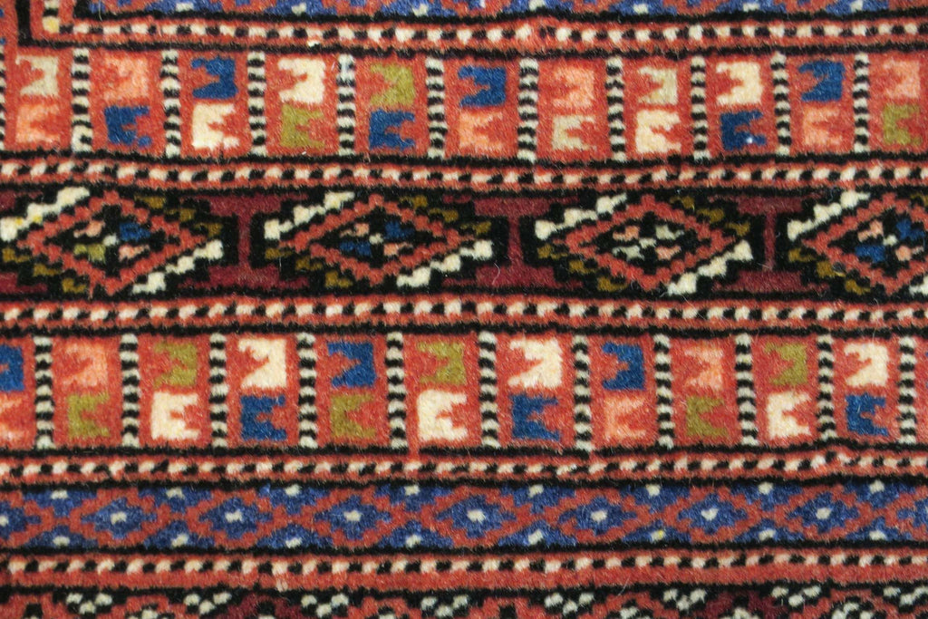 3'7'' x 2'0'' Persian Turkeman Rug