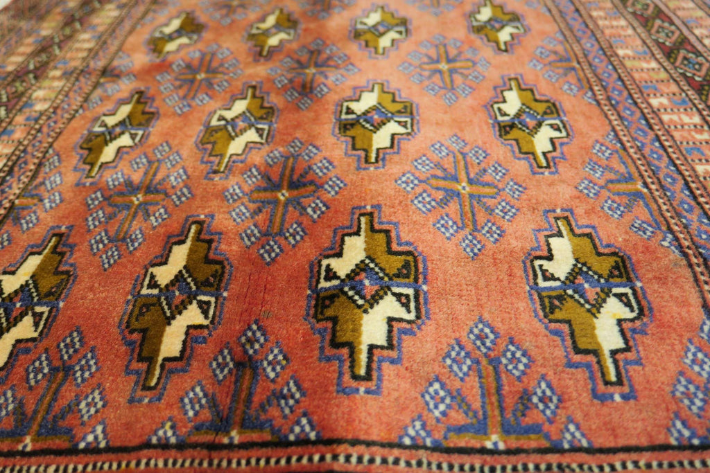 3'7'' x 2'0'' Persian Turkeman Rug