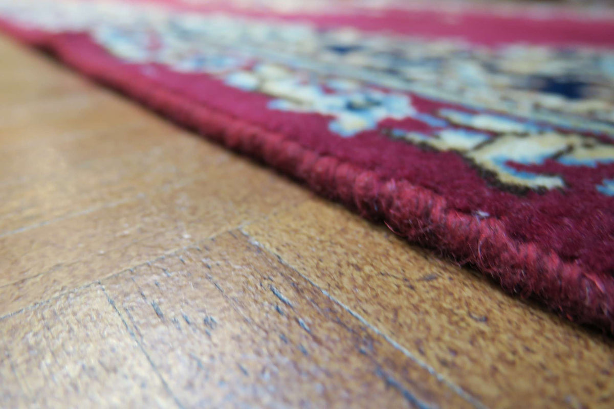 3'2'' x 12'9'' Persian Kerman Rug