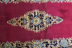 3'2'' x 12'9'' Persian Kerman Rug