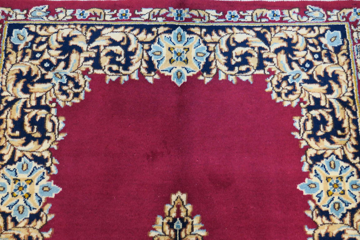 3'2'' x 12'9'' Persian Kerman Rug