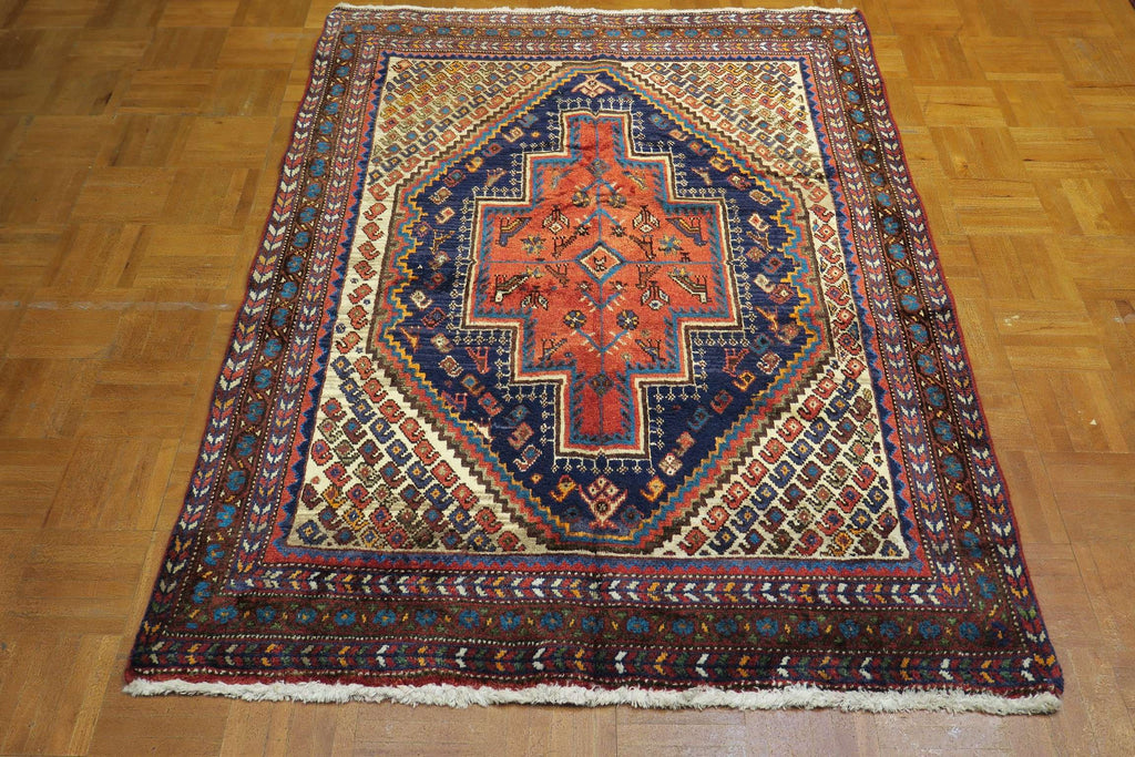 3'7'' x 4'9'' Persian Sirjan Rug