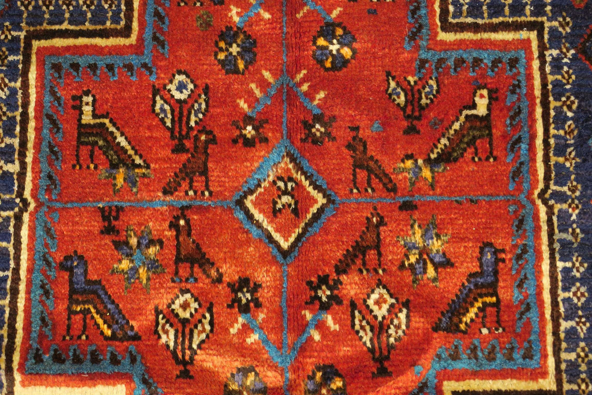 3'7'' x 4'9'' Persian Sirjan Rug
