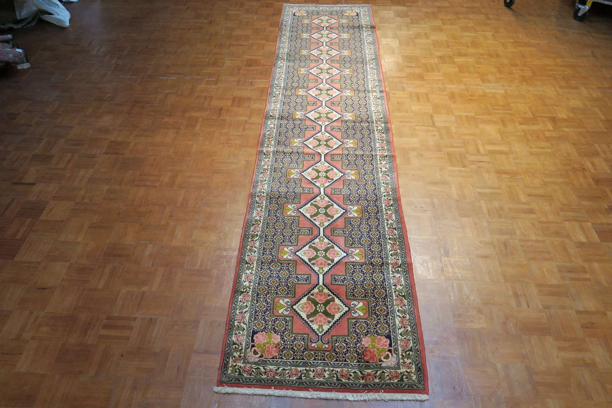 2'10'' x 13'5'' Persian Sanandaj Rug