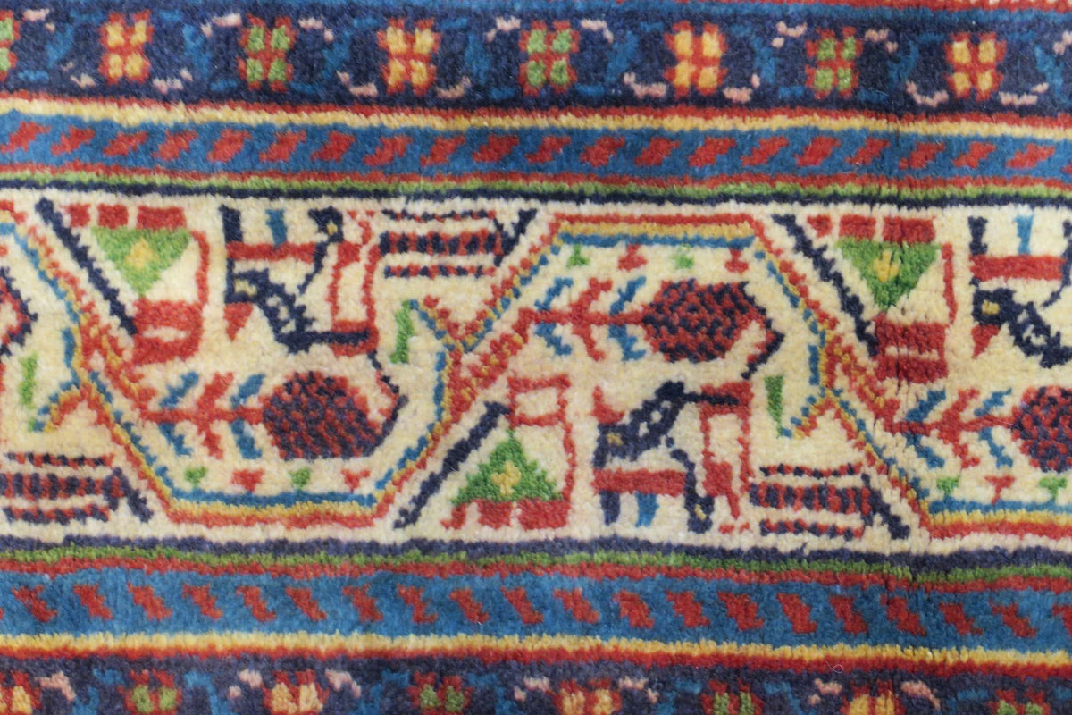 7'3'' x 10'6'' Persian Mahal Rug