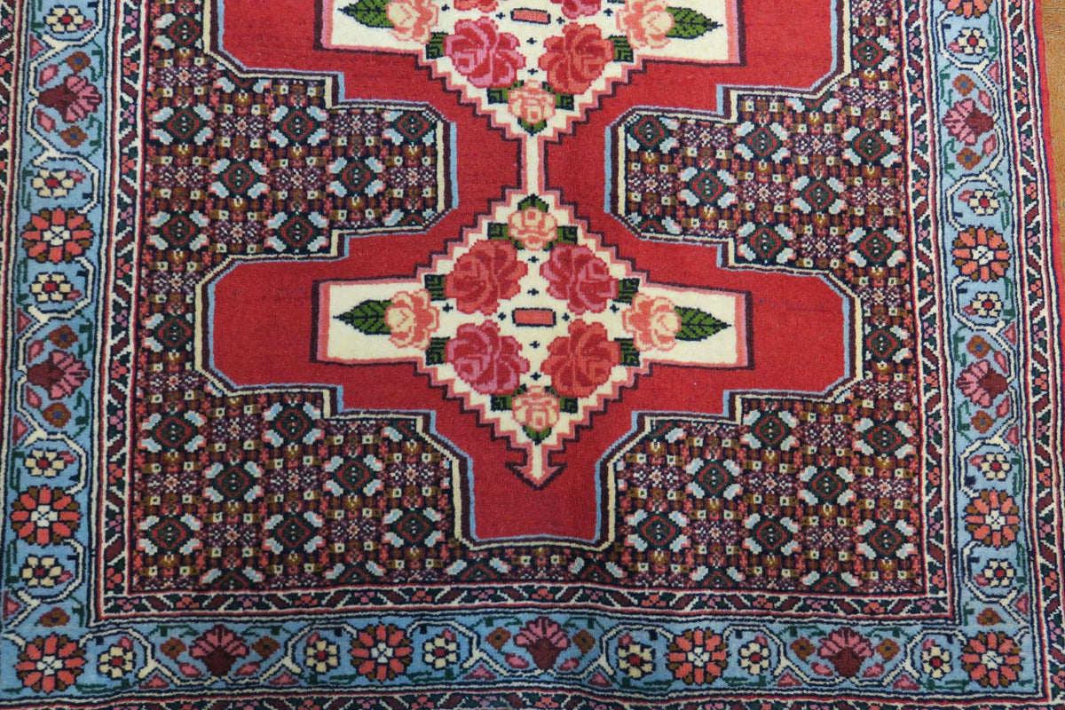 2'8'' x 13'2'' Persian Sanandaj Rug