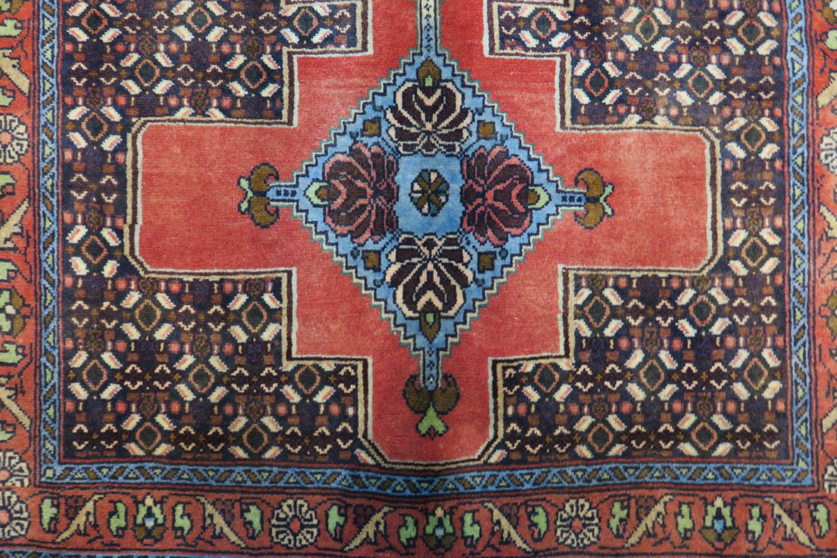 3'1'' x 12'7'' Persian Sanandaj Rug