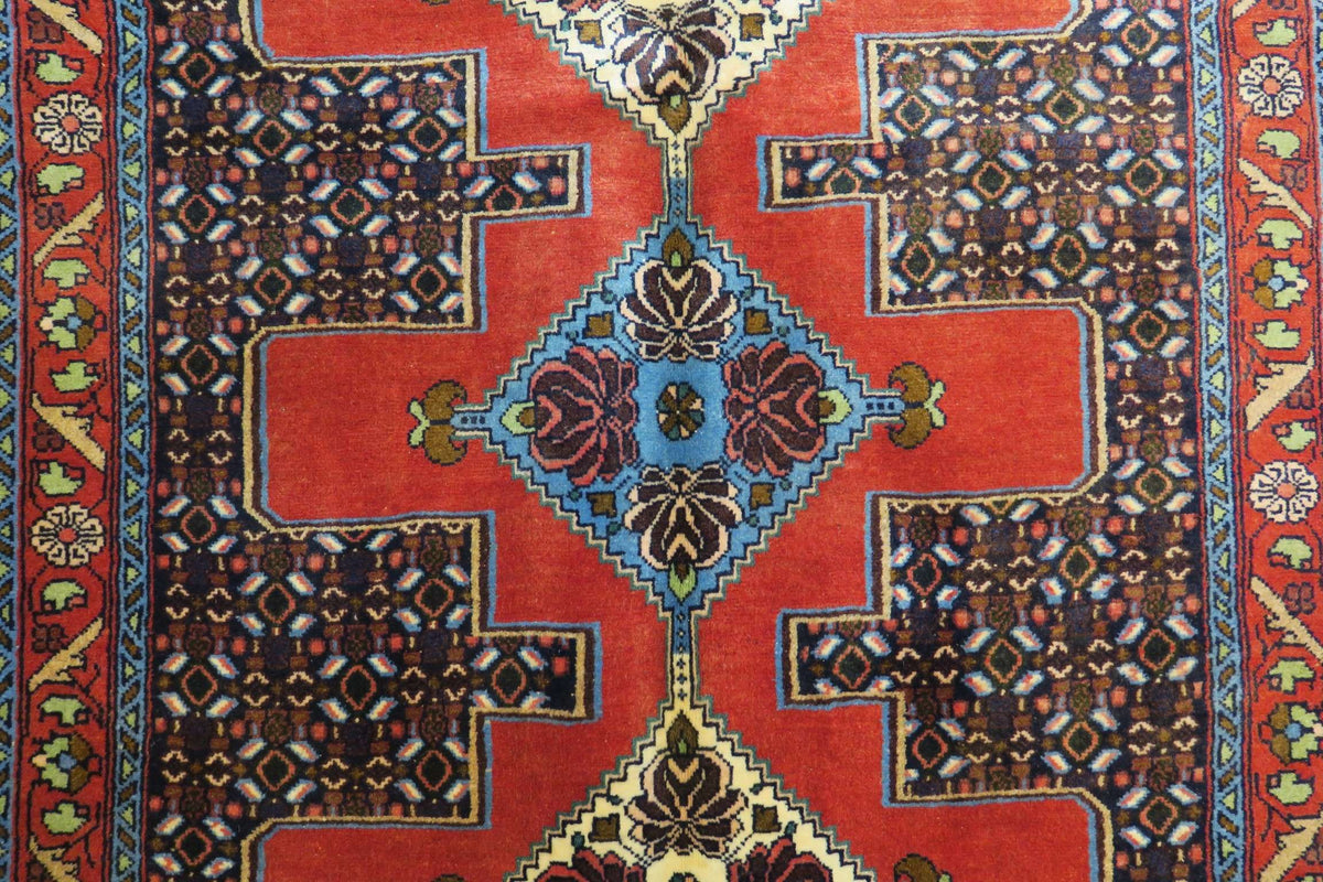 3'1'' x 12'7'' Persian Sanandaj Rug