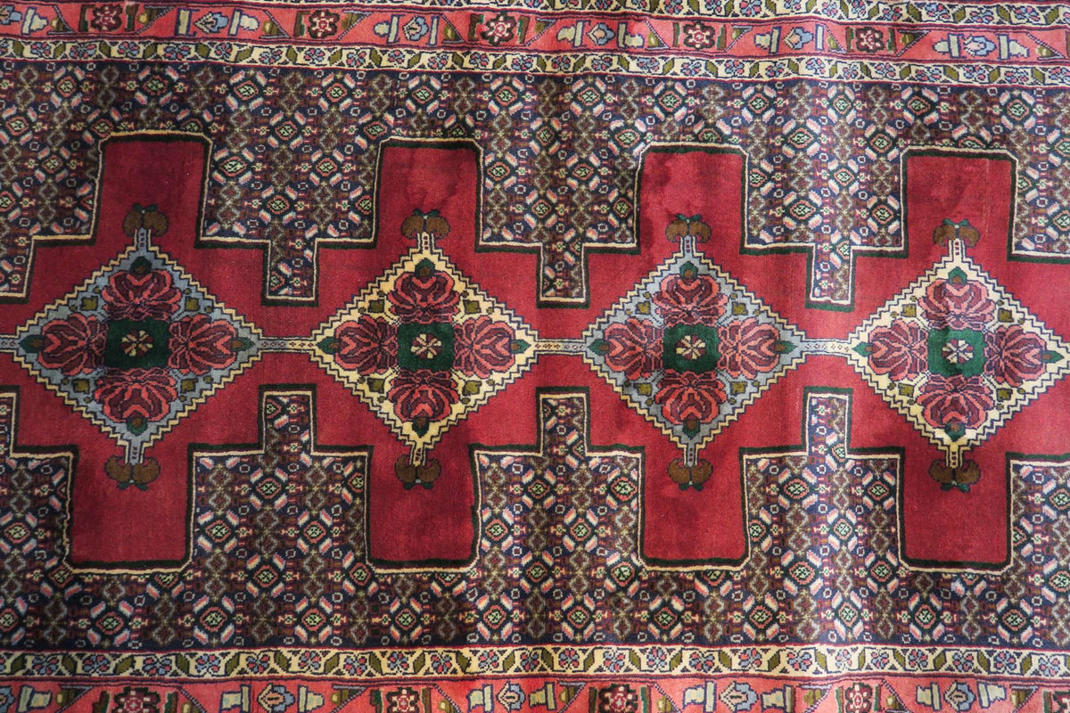 3'0'' x 13'0'' Persian Sanandaj Rug